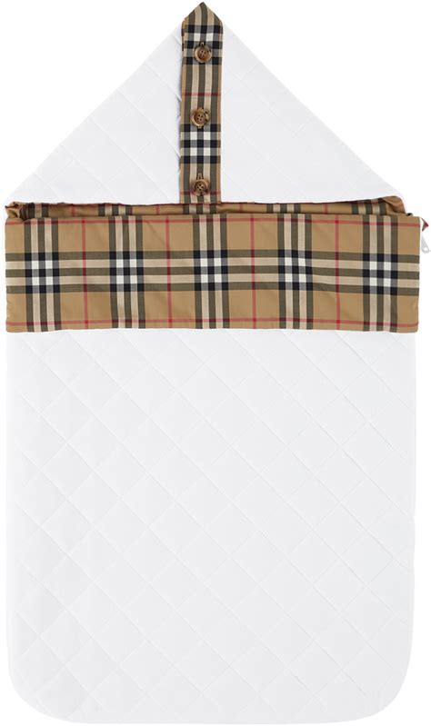 burberry baby sleeping bag|Burberry Kids Baby Sleeping Bags .